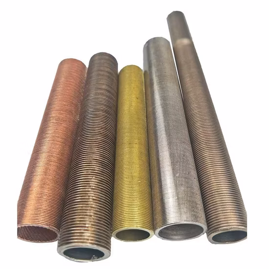 Tubo de acero al carbono extruido con tubo de aleta de aluminio